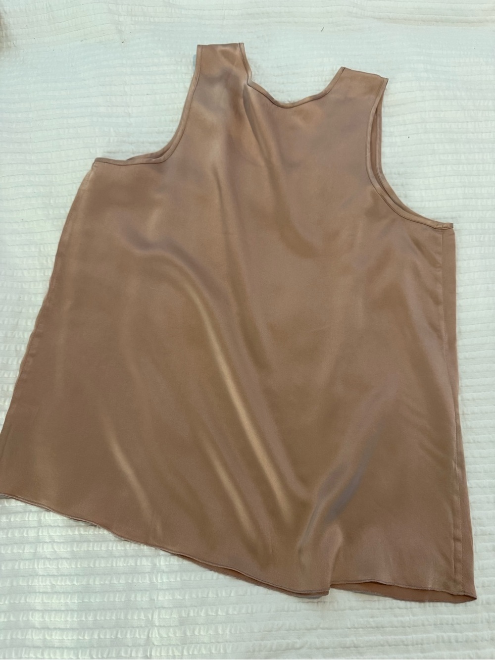 Set- Quince Women's Silk Pant Set in Dusty Rose EUC C000 - Picture 7 of 11